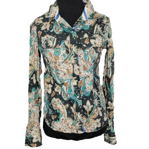 Platini Multi Color Button up Long Sleeve